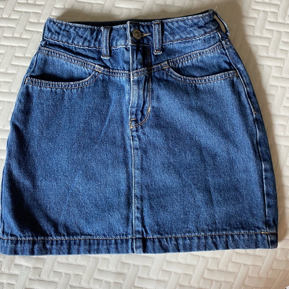Jean skirt